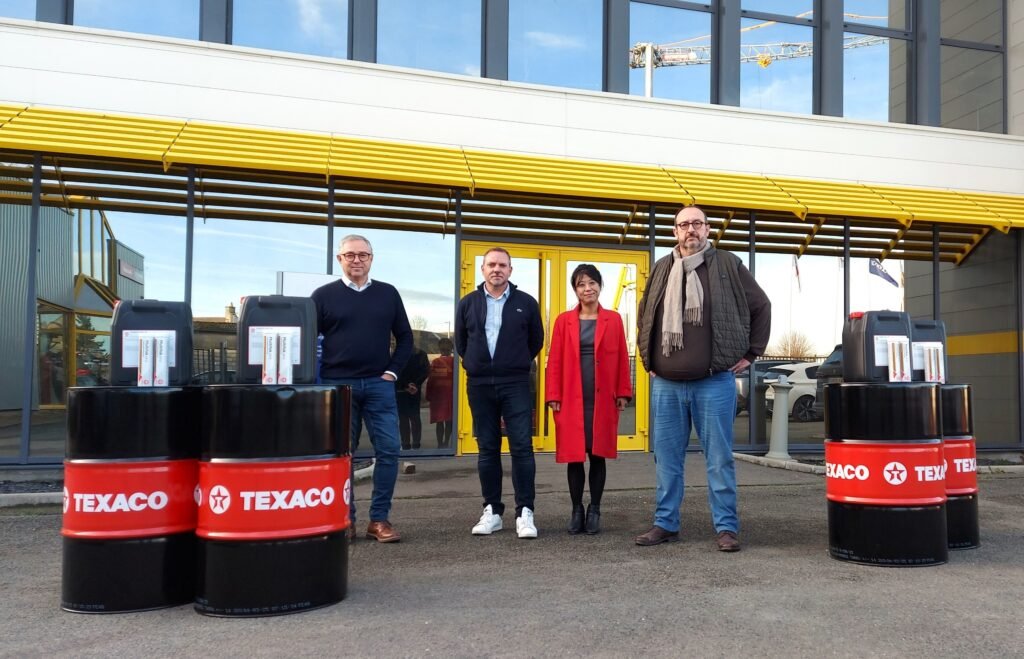Kléber Malécot adopte les lubrifiants Texaco pour ses clients