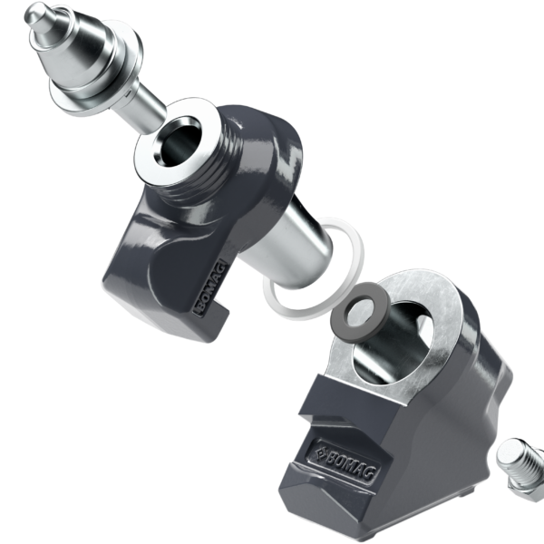 Perfectionné : le nouveau système porte-outils BMS 15 EVO assure une transmission optimale de la force et une longue durée de vie du support.