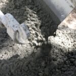 Béton à base de caséine