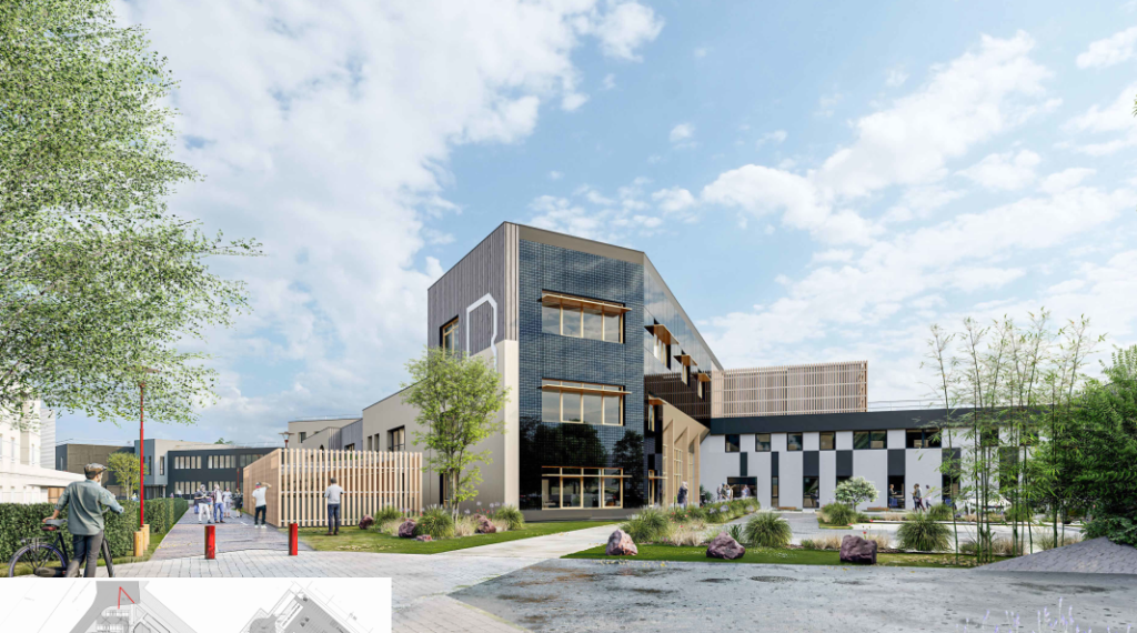 Normandie : BUILDERS École d’ingénieurs lance les travaux d’extension de son campus