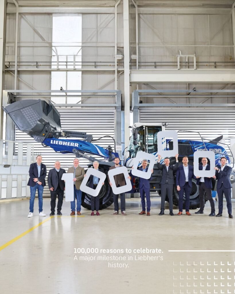 Liebherr livre sa 100 000e chargeuse sur roues 