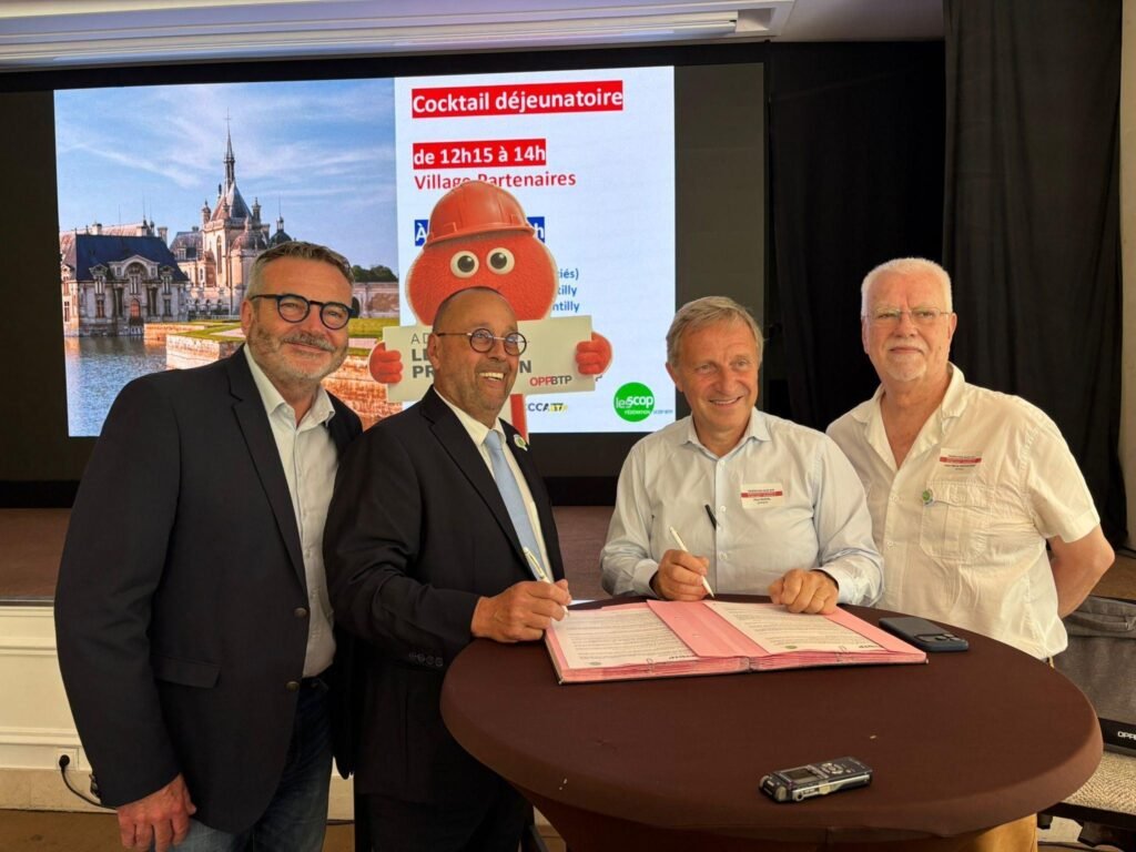 Renouvellement du partenariat entre SCOP BTP et OPPBTP