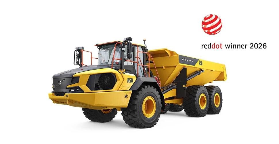 Le design du Volvo A50 distingué