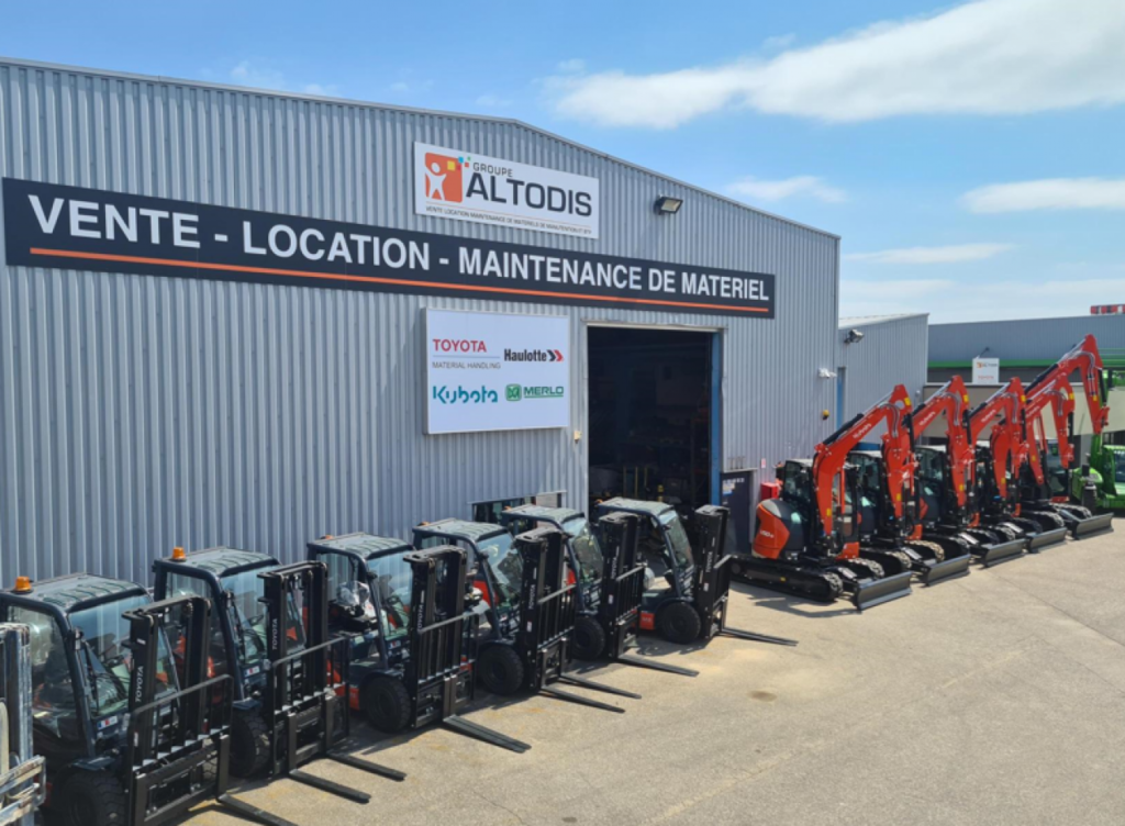 Altodis avec Kubota en Lorraine