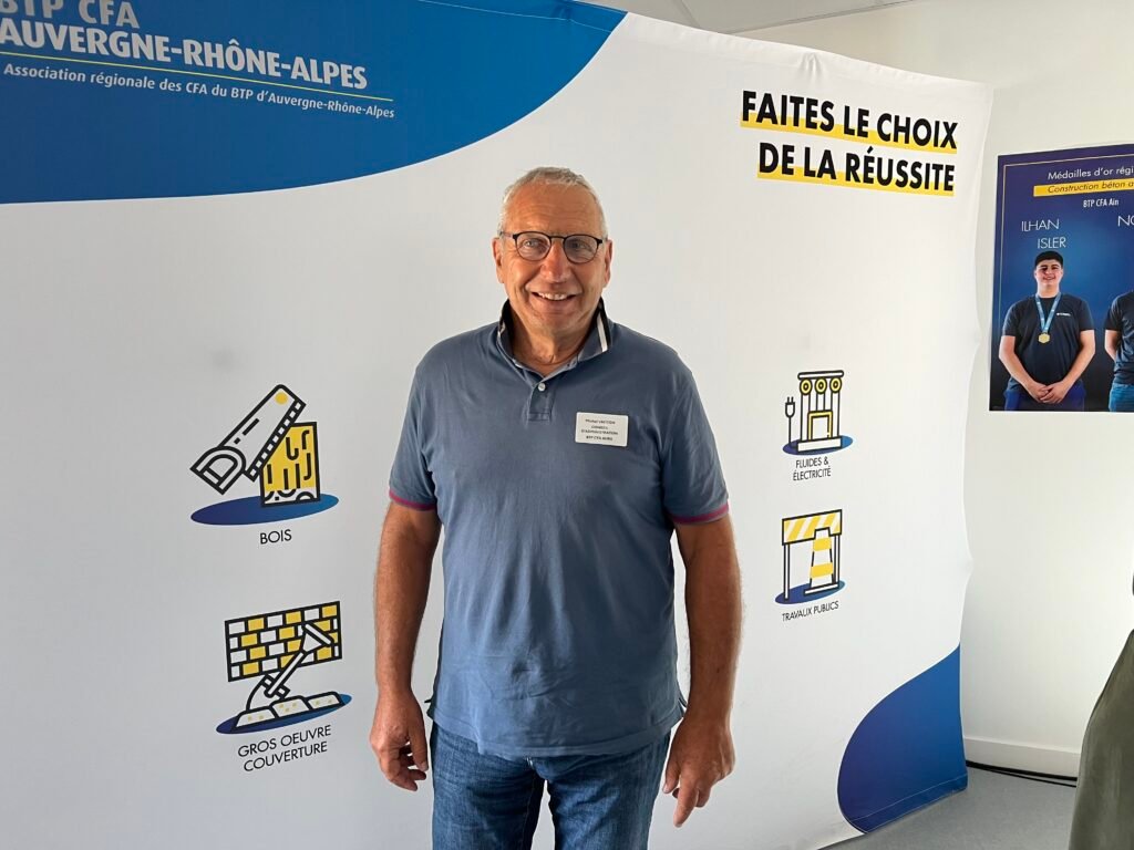 Michel Vaccon, Président de BTP CFA AuRA