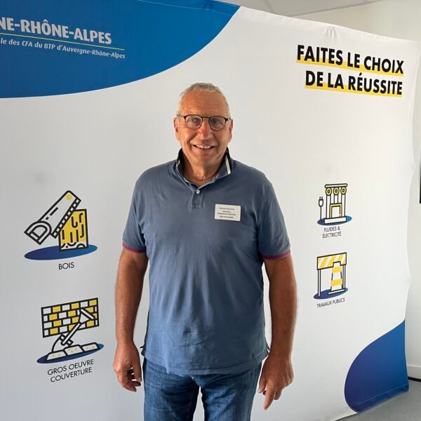 Michel Vaccon, Président de BTP CFA AuRA