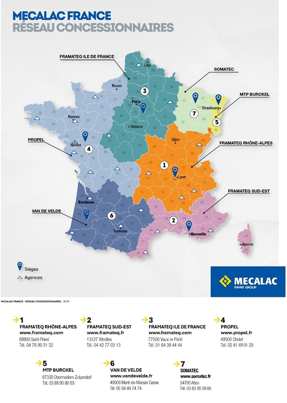 Mecalac réorganise son réseau de distribution avec Propel et HBI