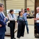 Visite de l'Atelier Kieffer, à Ormes, le 9 juin 2026 © Constructys