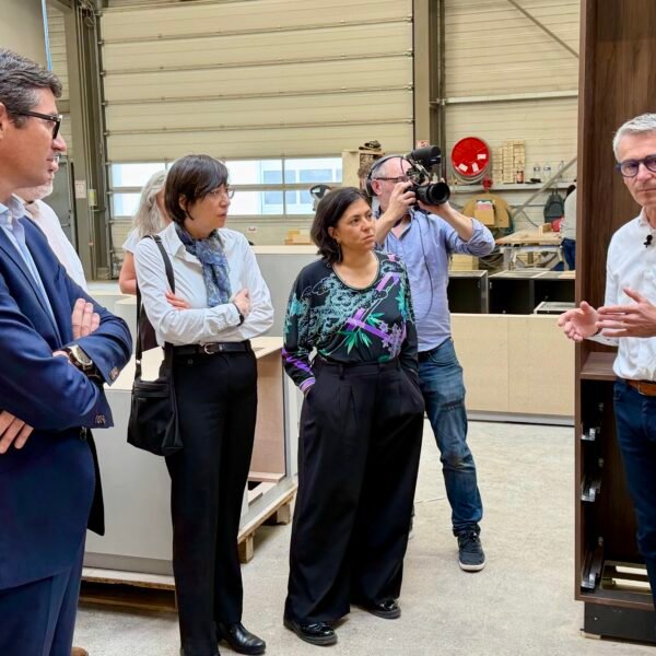 Visite de l'Atelier Kieffer, à Ormes, le 9 juin 2026 © Constructys