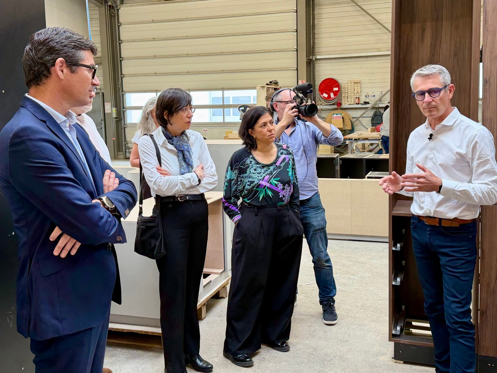 Visite de l'Atelier Kieffer, à Ormes, le 9 juin 2026 © Constructys