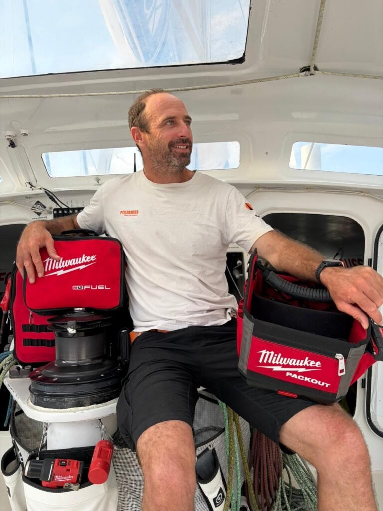 MILWAUKEE dans la course au large avec Sébastien Marsset