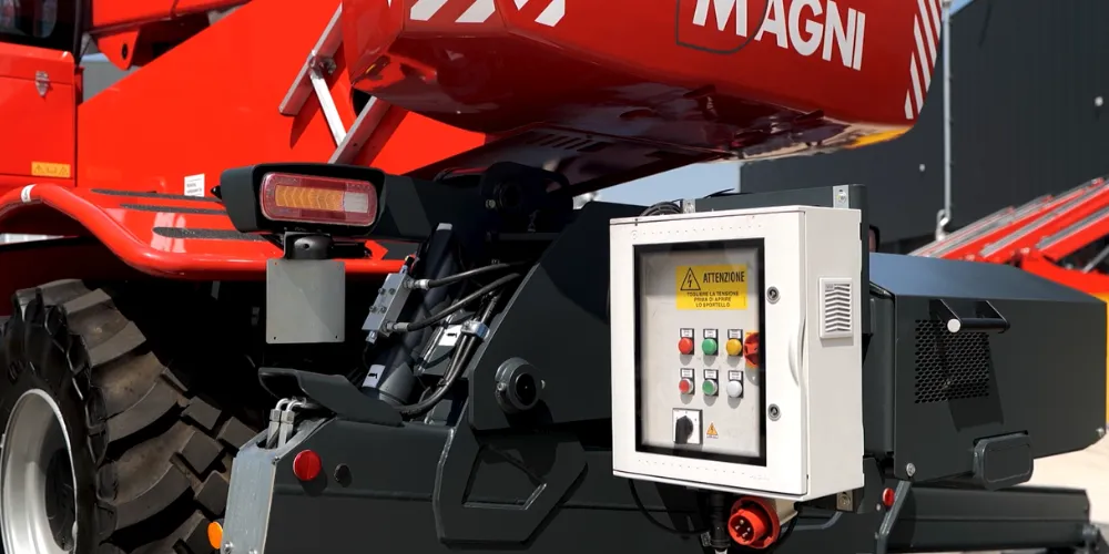 Magni Twin Power 400V : levage Électrique et zéro émission