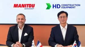 Signature d’un accord de partenariat entre Manitou Group et HD Construction Equipment
