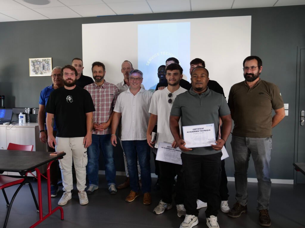 Acces Industrie forme ses futurs techniciens et lance une deuxième promotion de son AI Académie