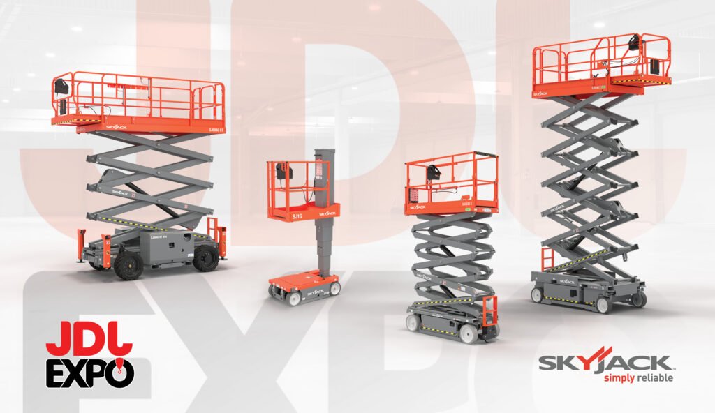 Skyjack dévoile ses nouvelles nacelles à JDL Expo