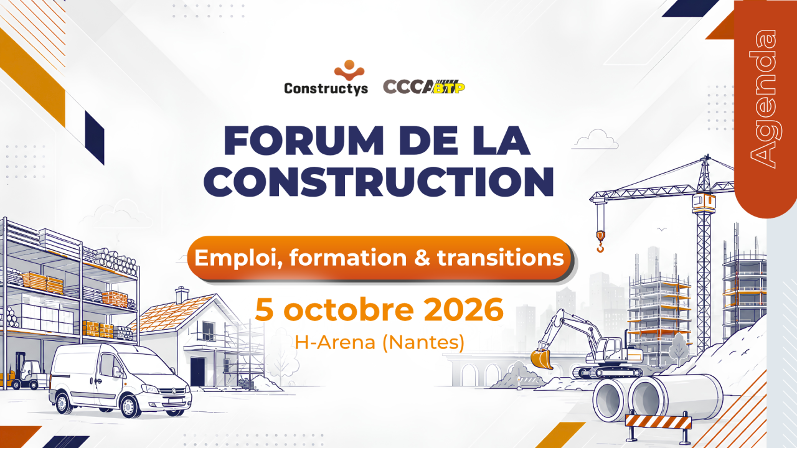 Place au Forum de la Construction 2026 à Nantes