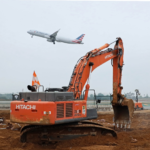 Extension du Taxiway Delta de l’aéroport international de Los Angeles (2023) – © Colas
